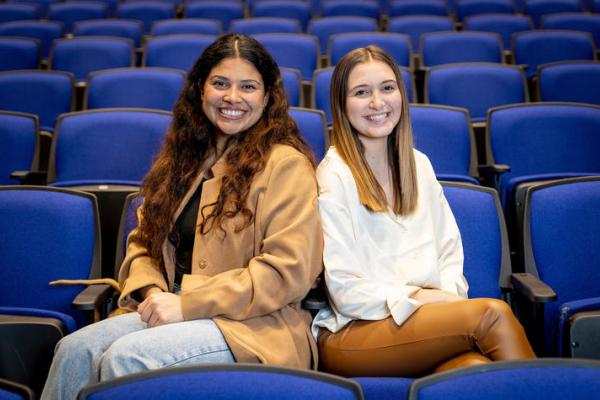 Princess Valenica (left) and Alyssa Hargis will deliver the student addresses at the UK Commencement Ceremonies.