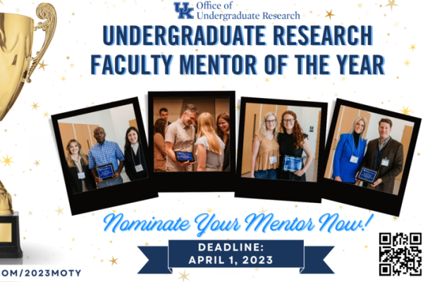 Undergraduate Research Faculty Mentor of the Year