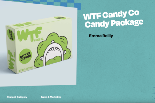 WTF Candy Co Candy Package by Emma Reilly