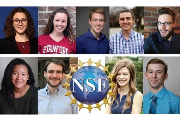 Ten Wildcats will receiving funding from the NSF Graduate Research Fellowship Program