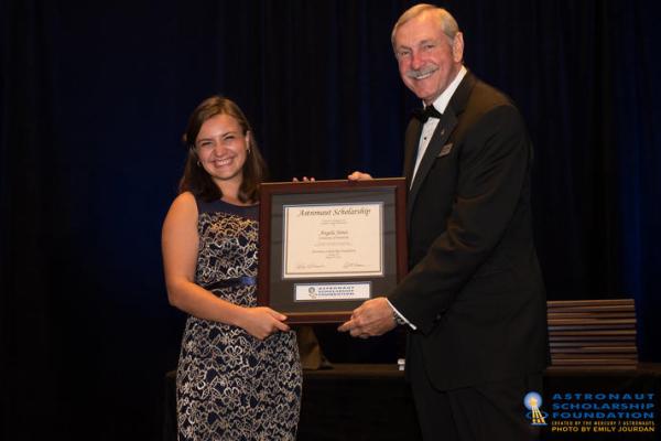 Angela Jones and her fellow Astronaut Scholars were recognized at ASF's Innovators Gala Aug. 24, in Washington, D.C.