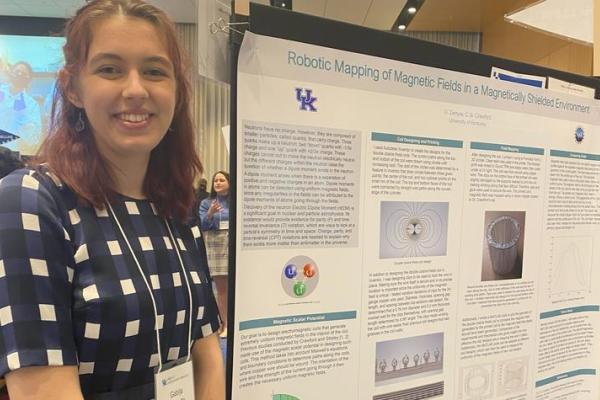 Gabija Ziemyte was selected as an Undergraduate Research Ambassador by the Office of Undergraduate Research.