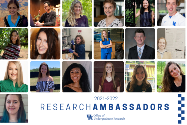 2021-2022 UK Undergraduate Research Ambassadors