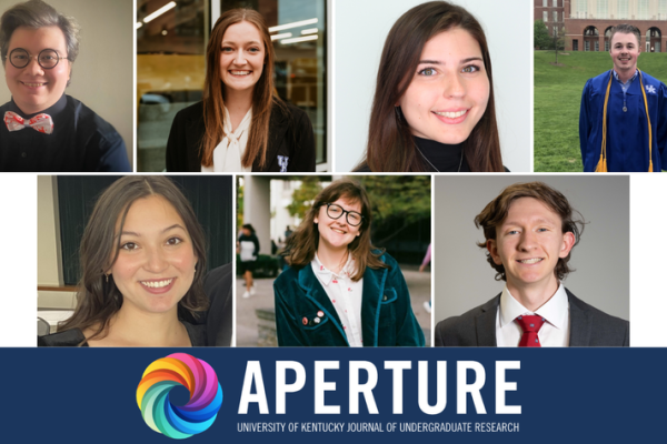 Aperture is edited and produced by an undergraduate student editorial board of peer editors. 