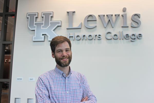 Lewis Honors College professor, Dr. Kenton Sena