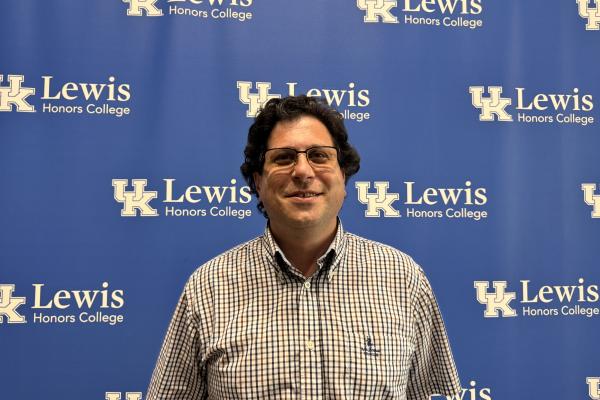 Lewis Honors College faculty fellow, Marcelo Guzman