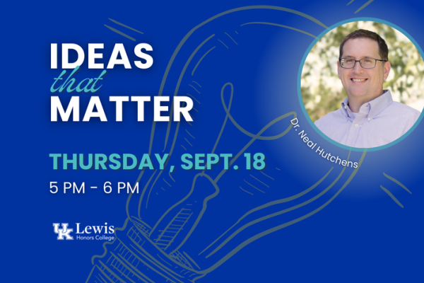 This fall, the Lewis Honors College (LHC) launches its “Ideas that Matter” series, a program connecting students with leading scholars, innovators and changemakers on issues shaping today’s world — from free speech and artificial intelligence to nonprofit innovation.