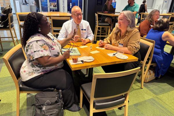 UK faculty and staff gathered Sept. 8 to explore ways to share leadership initiatives across campus.