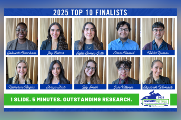 The 2025 5-Minute fast track finalists.