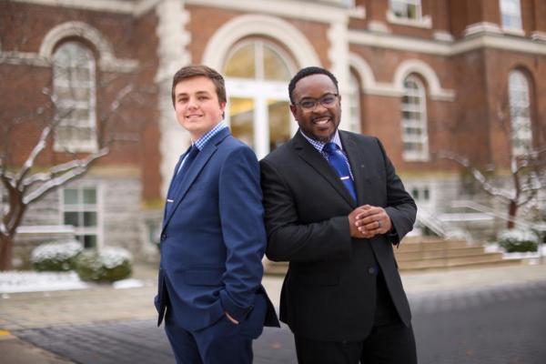 Brysen Honeycutt, left, and RaShaun West I will deliver remarks at UK’s December 2025 Commencement ceremonies