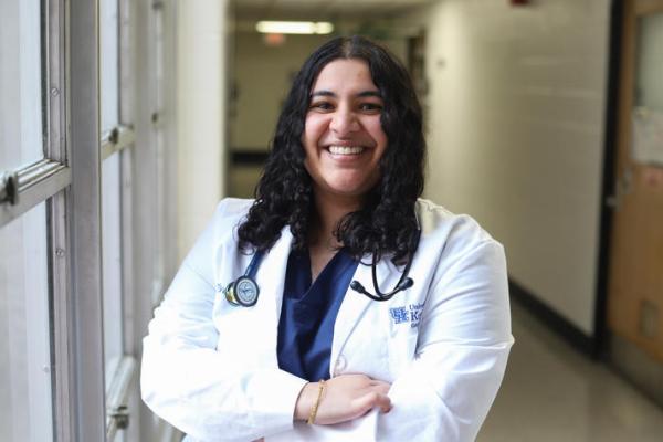 After earning her undergraduate and medical degrees at UK, Supriya Challa is staying at UK HealthCare for a residency in psychiatry.