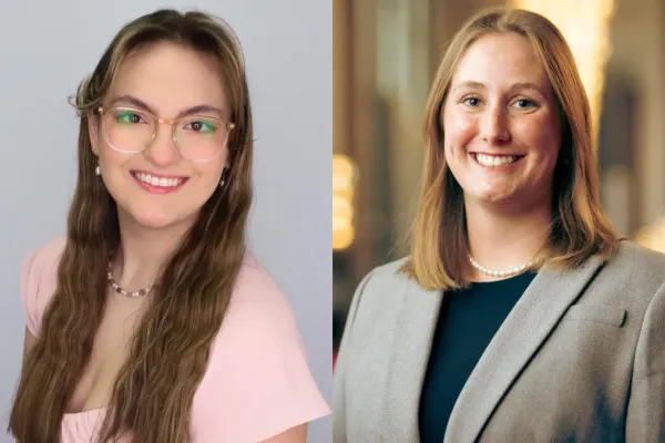 Natalie Lewis and Siena Pilati