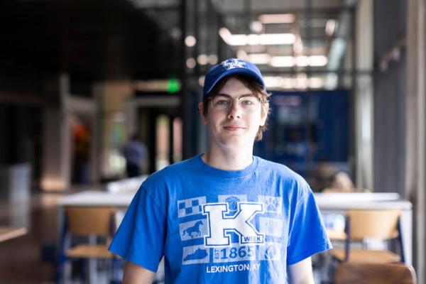 Ryan Hidek, a civil engineering major from Lyndhurst, Ohio, joined UK Invests shortly after arriving on campus.