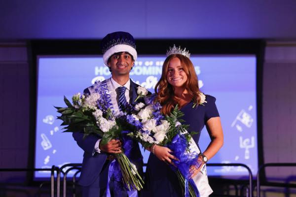 Ali Kashif and Molly Bachman were named 2026 UK Homecoming king and queen at the Homecoming Royalty Showcase Wednesday, Oct. 7, at the UK Gatton Student Center.