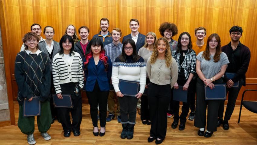 2025 Oswald Research and Creativity Competition winners.