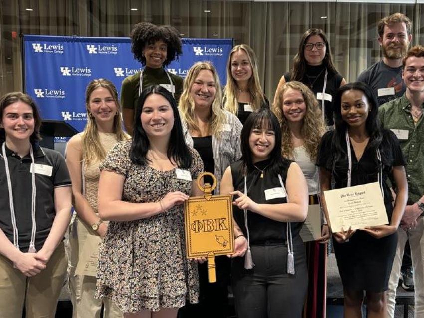 Phi Beta Kappa Inductees