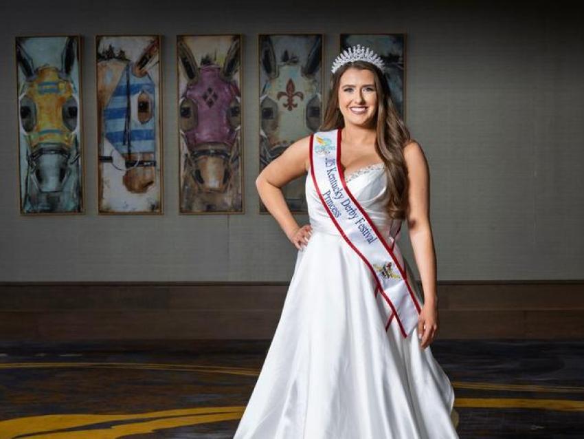 Maddie Duff as Kentucky Derby Princess