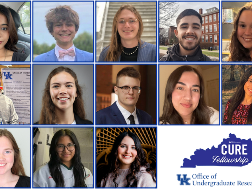 Sixteen undergraduates have been selected for the 2025 Commonwealth Undergraduate Research Experience (CURE) Fellowship program. Photo provided by OUR.