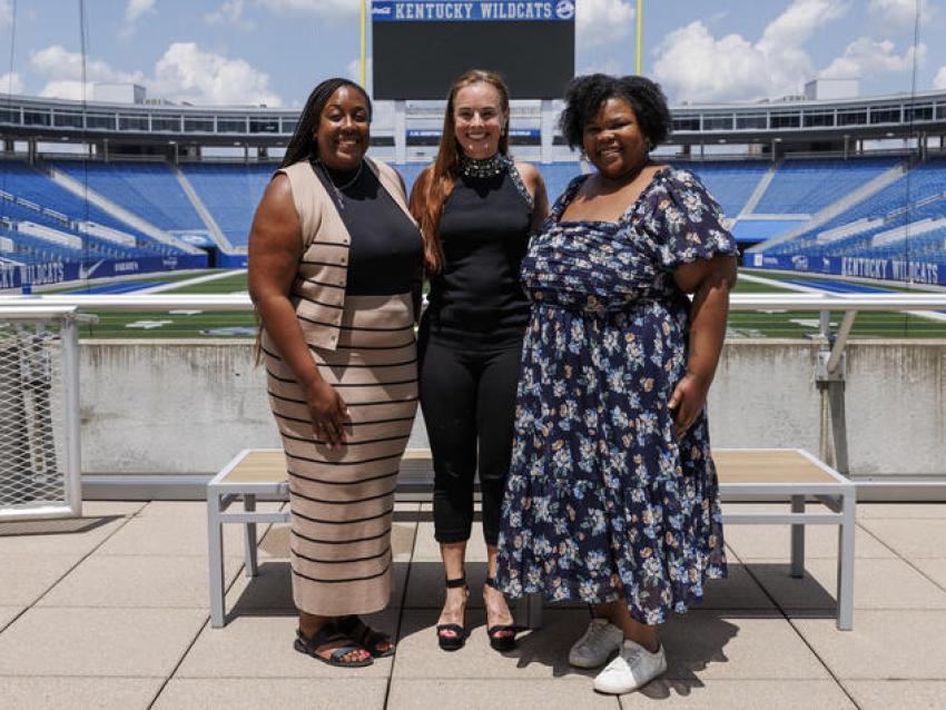 Kendriana Price, Heather McAtee, Ryessia Russell
