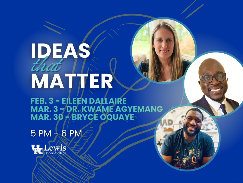 Ideas that Matter Series